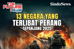 Kaleidoskop 2025: 13 Negara yang Terlibat Perang