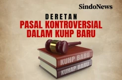 Deretan Pasal Kontroversial dalam KUHP Baru