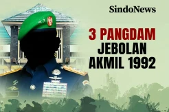 3 Pangdam Jebolan Akmil 1992 Teman Satu Angkatan KSAD Jenderal TNI Maruli