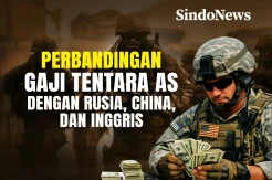 Perbandingan Gaji Tentara AS dengan Rusia, China, dan Inggris