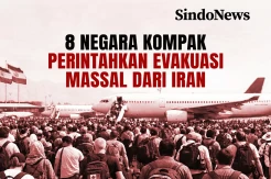 Ancaman Perang Kian Nyata, 8 Negara Minta Warganya Tinggalkan Iran