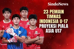 23 Pemain Timnas Indonesia U-17 Proyeksi Piala Asia U17 2026