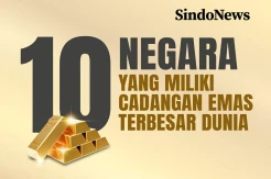 10 Negara dengan Cadangan Emas Terbesar Dunia, AS Masih Teratas