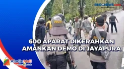 600 Aparat Dikerahkan...