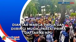 Diantar Warga Papua...