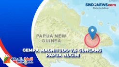 Gempa Magnitudo 7,5...