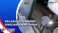 Gagal Curi Motor, Pelaku Curanmor Dikejar Emak-emak di Bekasi