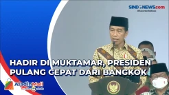 Hadiri Muktamar Muhammadiyah, Presiden Jokowi Pulang Lebih Awal dari KTT APEC
