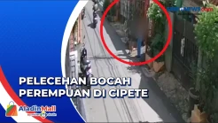 Terekam CCTV, Pelecehan...