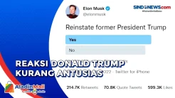 Elon Musk Pulihkan Kembali Akun Twitter Donald Trump