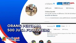 Cristiano Ronaldo Manusia Pertama dengan 500 Juta Followers di Instagram