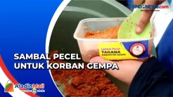 150 Kilogram Sambal Pecel Dikirim Tagana Kabupaten Kediri untuk Korban Gempa Cianjur