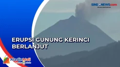 1 Bulan Lebih, Gunung Kerinci Masih Erupsi