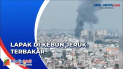 Sejumlah Lapak Terbakar di Kebun Jeruk, 14 Mobil Damkar dengan 70 Personel Diterjunkan