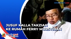 Takziah ke Rumah Duka, Mantan Wapres Jusuf Kalla Kenang Sosok Ferry Mursyidan