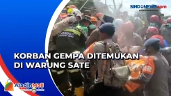 Kerahkan Dua Alat Berat, Jasad Korban Gempa Ditemukan di Warung Sate