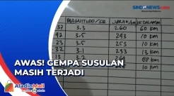 Jember Dilanda 40 Kali Gempa Susulan
