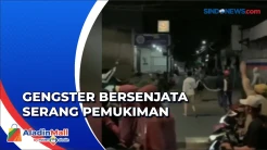 Geng Motor Bersenjata Tajam Serang Pemukiman Warga di Pasar Rebo