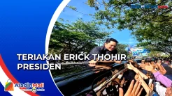 Erick Thohir Kunker ke Sumbar, Teriakan Presiden Menggema