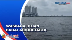 BRIN Prediksi Hujan Badai hingga Banjir Besar akan Terjang Jabodetabek Besok