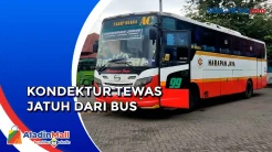 Terjatuh dari Bus, 1 Orang Tewas dan 1 Lainnya Luka Parah