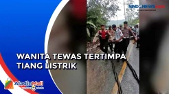 Truk Seret Kabel Listrik, Tiang Roboh dan Tewaskan Warga