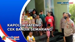 Polda Jateng Dirikan Posko Kesehatan dan Dapur Lapangan, Bantu Korban Banjir di Kota Semarang