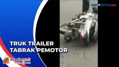 Truk Trailer Tabrak Sepeda Motor di Medan, Pengendara Wanita Tewas