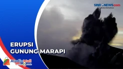 Waspada! Erupsi Gunung Marapi di Sumbar, Letusan Terjadi Sebanyak 3 Kali