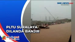 Banjir Terjang Lokasi Proyek PLTU Suralaya Akibat Curah Hujan Tinggi