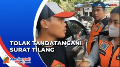 Marah Mobil Diderek, Pengemudi Taksi Online Tolak Tandatangani Surat Tilang