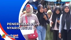 Penertiban PKL di Pasar Raya Padang, Pedagang Karaoke di Tengah Jalan