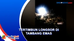 Ngeri, 2 Orang Tertimbun Longsor di Lokasi Tambang Emas di Mandailing Natal
