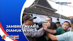 Jambret Warga di Persawahan, Jambret Nyaris Diamuk Warga