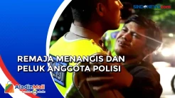 Razia Knalpot Brong, Remaja Menangis saat Motor akan Disita Polisi di Mojokerto