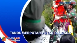 Proses Evakuasi Menegangkan, Tandu Kapolda Jambi Sempat Berputar-putar di Udara