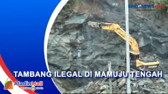 Pengerukan Batu Ilegal di Mamuju Tengah Terus Berjalan