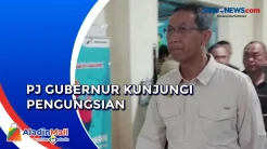 Pj Gubernur Kunjungi Korban Kebakaran Depo Pertamina di Puskesmas Rawa Badak