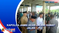 Selesai Dirawat di Jakarta, Kapolda Jambi Kembali ke Rumah Dinas