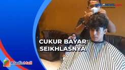 Kejar Pahala Ramadan, Barbershop di Lampung Bayar Seikhlasnya