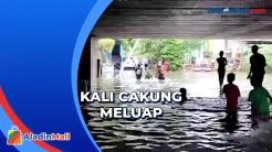 Kali Cakung Meluap Akibat Hujan Deras, Wilayah Kelapa Gading Terendam Banjir