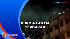 Ruko Empat Lantai Terbakar di Kelapa Gading, 11 Unit Damkar Dikerahkan