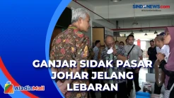 Ganjar Sidak Pasar Johar Cek Harga Kebutuhan Pokok Jelang Lebaran
