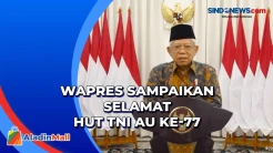 HUT TNI AU ke-77, Ini Harapan Wapres Maruf Amin