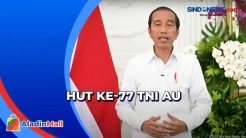 HUT ke-77 TNI AU, Presiden Jokowi Harap TNI AU Disegani Dunia