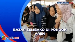 Demi Sembako Murah, Warga Pondok Aren Rela Berdesak-desakan