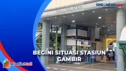 H-10 Lebaran, Stasiun Gambir Sepi Pemudik