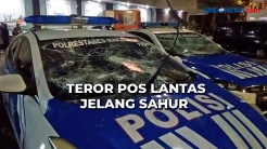 Teror OTK Menyerang Pos Lantas di Makassar, Dua Mobil Patroli dan Musala Rusak