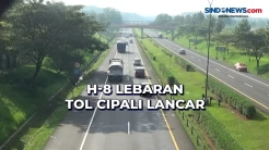 Jelang Lebaran, Arus Lalin H-8 di Tol Cipali Ramai Lancar