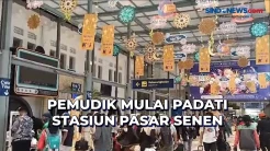 Hindari Ledakan Penumpang, Penumpang di Stasiun Pasar Senen Pilih Mudik Awal